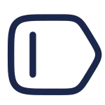 Tag Horizontal SVG Icon